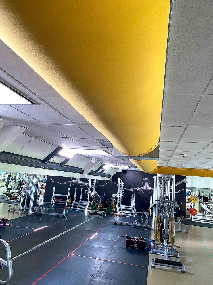 Luchtbehandeling sportschool Active